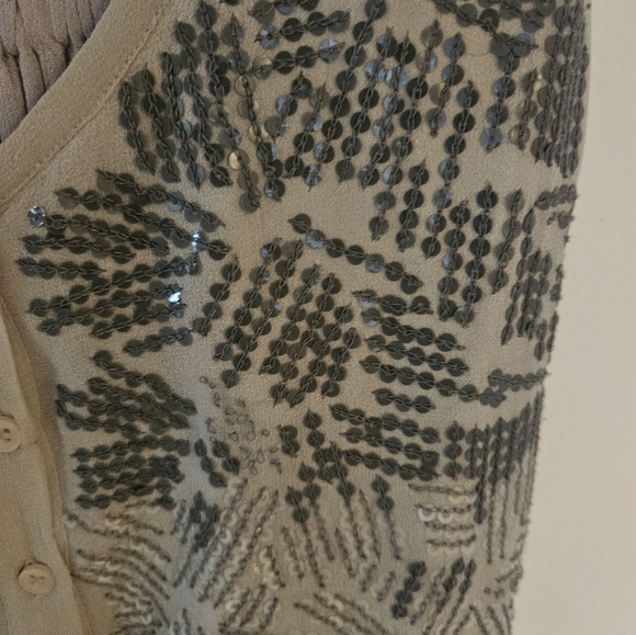 Saivana small top Sequins grey - Picture 3 of 4